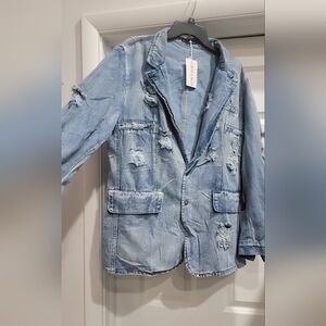 Men's Jean jacket 4XL